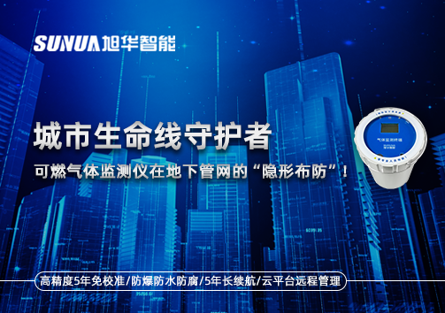 城市生命线守护者：可燃气体监测仪在地下管网的“隐形布防”！