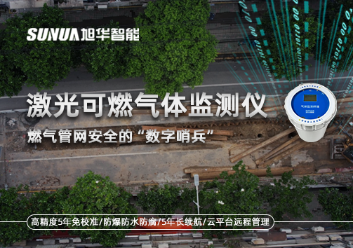 燃气管网安全的“数字哨兵”：激光可燃气体监测仪
